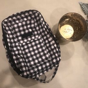 Jujube MiniBe diaper backpack bag in gingham